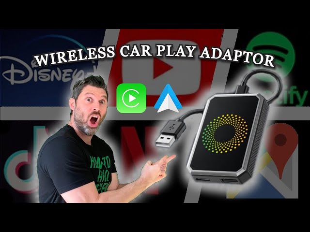 Vídeo relacionado con ATOTODIRECT Adaptador Inalámbrico CarPlay Android Auto, CarPlay AI Box para CP/AA por Cable, 2G+16G, Dual WiFi y Bluetooth Hub IoT, BLE, para Netflix/Youtube/Tarjeta TF, DriveChat AI Voice, CB4A