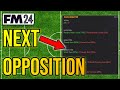 Apply Opposition Instructions in FM24 Using DataHub
