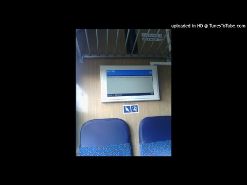 Hlášení ve vlaku Os 7953 v ČD 810