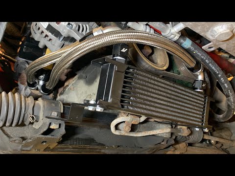 Miata Mishimoto Oil Cooler Install