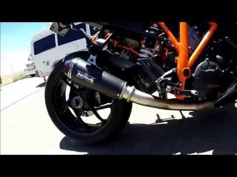 KTM 1290 Super Duke * Remus Exhaust vs Stock...No Brainer.