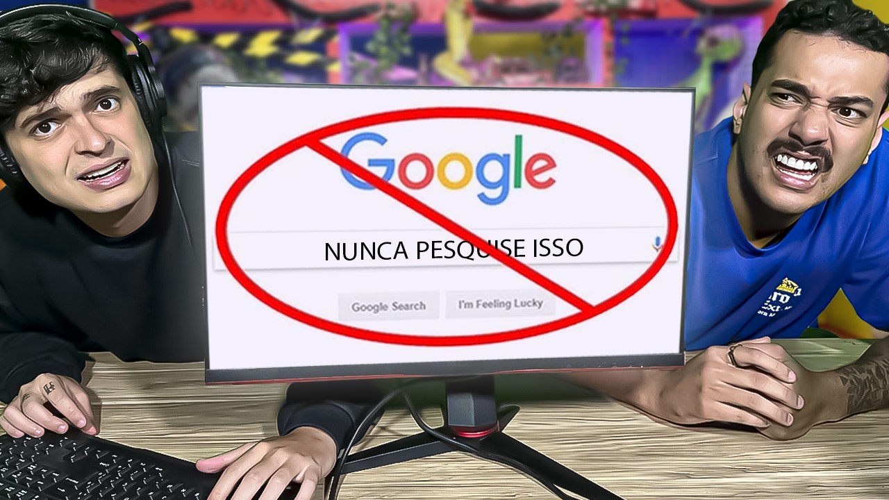 35 COISAS que VOCÊ NÃO DEVE PESQUISAR no GOOGLE