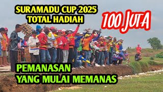 Download lagu The heated warm-up of the SURAMADU CUP 2025 at the Pandebeh Bangkalan field mp3
