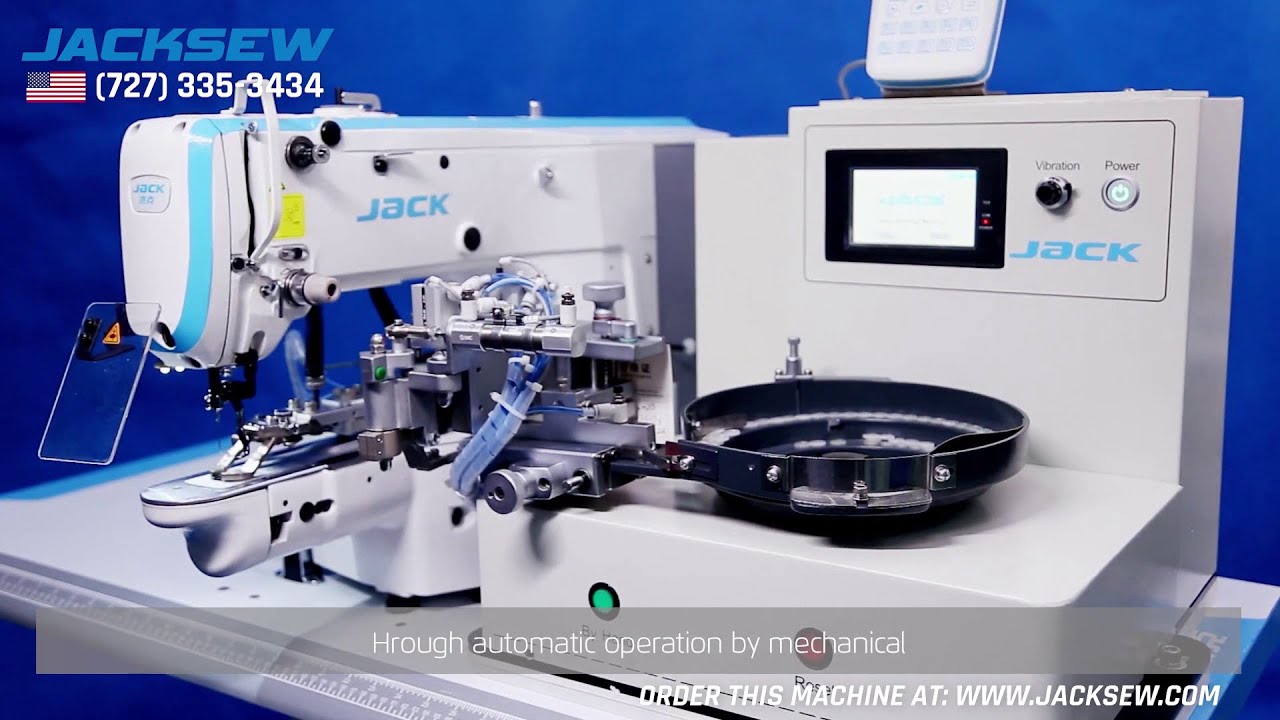 Jack T1900G Advanced Bartack and Button Sewing Machine