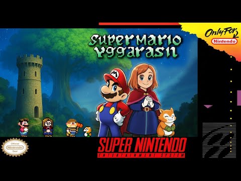 Super Mario Yggdrasil - Hack of SMW [SNES] Longplay