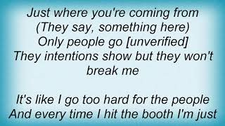 Shawnna - Can&#39;t Break Me Lyrics