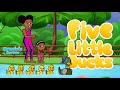 Five Little Ducks Counting With Gracie S Corner Nursery Rhymes Kids Songs