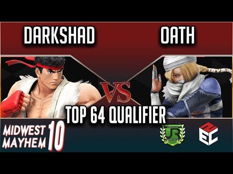 Midwest Mayhem 10 TOP 64 QUALIFIER - DarkShad (Ryu) vs Oath (Sheik)