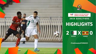 Éliminatoires de la CAN – Côte d’ivoire 2023 | Groupe F : Algérie 2-0 Ouganda