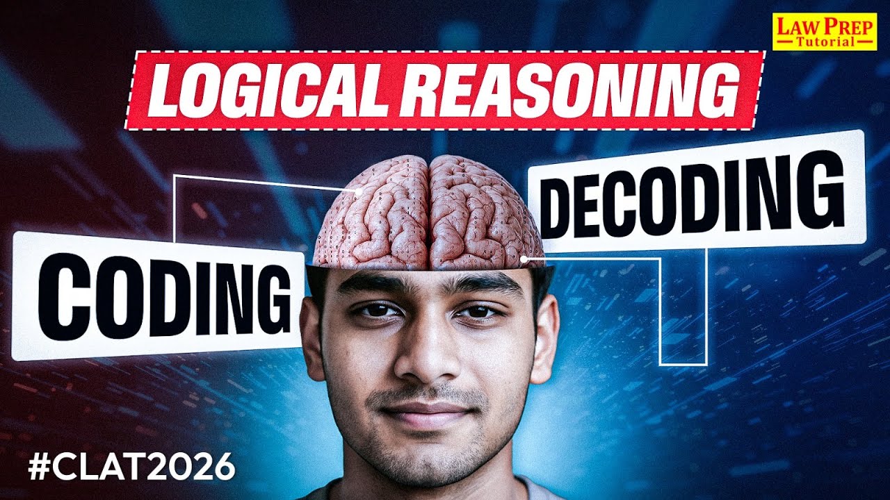 Coding Decoding | Logical Reasoning for CLAT 2026 | CLAT Preparation 2026