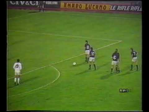 BOLOGNA  FC coppa italia 1987 8 aprile 1987       Bologna 1 – 1 Roma