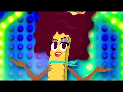 Umigo: Math Mania - Lengths (MEASURING) | MATH CARTOONS FOR KIDS