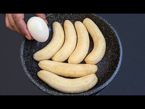 If you have Banana and Eggs, make this 5 minutes recipe for breakfast! Simple & Delicious