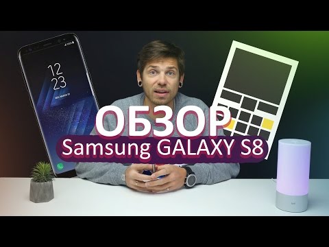 Обзор Samsung Galaxy S8 (burgundy red)