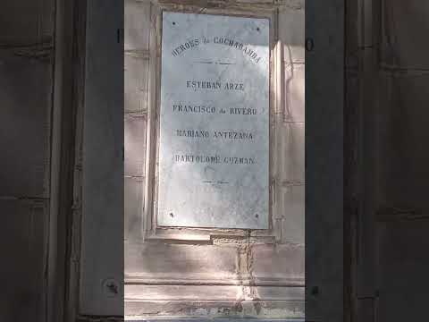 Plaza 14 de Septiembre Cochabamba Bolivia