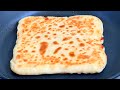 No yeast no oven cheese flatbread recipe (easy) | eggless bread recipe