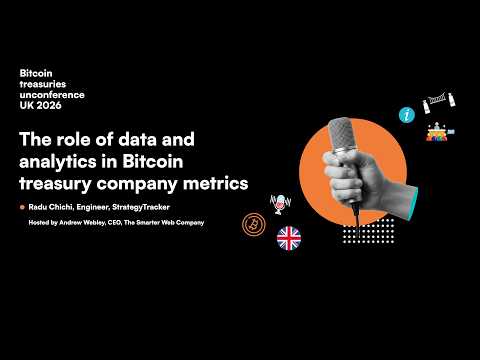The role of data and analytics in Bitcoin treasury company metrics