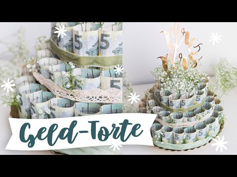 Money cake: Make a wedding cake with banknotes | TRYTRYTRY