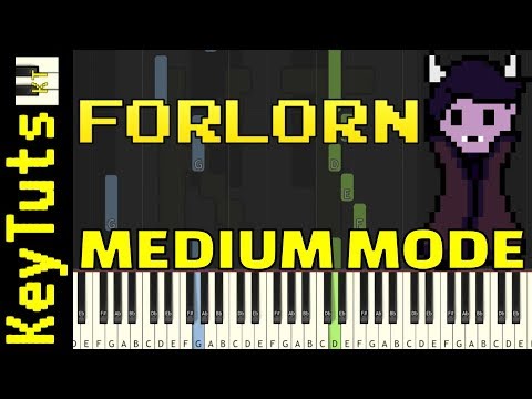 Learn to Play Forlorn from Undertale Yellow - Medium Mode