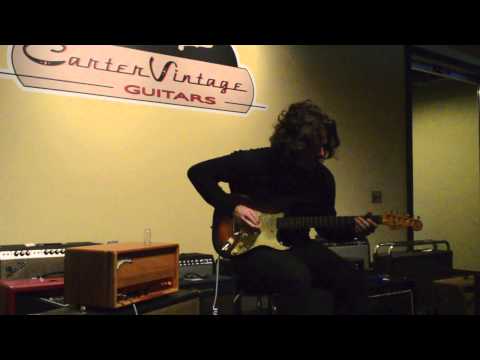 Carter Vintage Guitars - J.D. Simo on a '62 Strat through a Trainwreck Liverpool