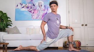 15 Min Easy Yoga To Relieve Stiffness & Stress | Welcome Yoga Into Your Life- Day 2