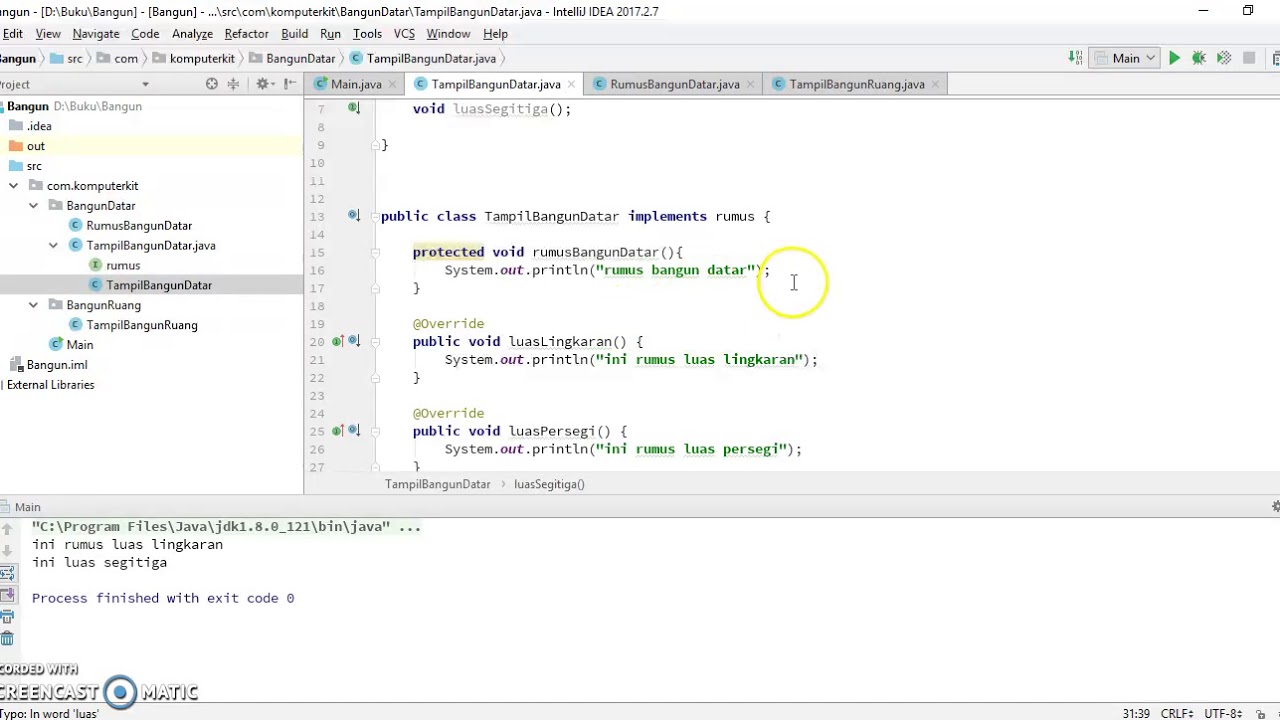 PBO Java 12  Konsep Polimorfisme