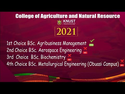 Avoid selecting ambitious programmes at KNUST and gain admissions succesfully.