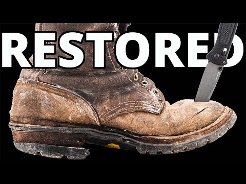 World's Toughest Work Boots RESTORED - Nicks BuilderPro™ Rebuild