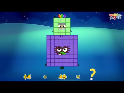 NUMBERBLOCKS LEARN TO ADD NUMBERS | ADDITION OF TWO RANDOM NUMBERS | LEARN TO COUNT | @ColorArt_id