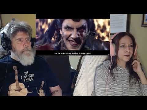 Poets of the Fall - Daze - Official Video - Our Reaction -  Suesueandthewolfman