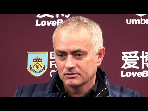 Burnley 1-1 Tottenham - Jose Mourinho FULL Post Match Press Conference - Premier League - SUBTITLES