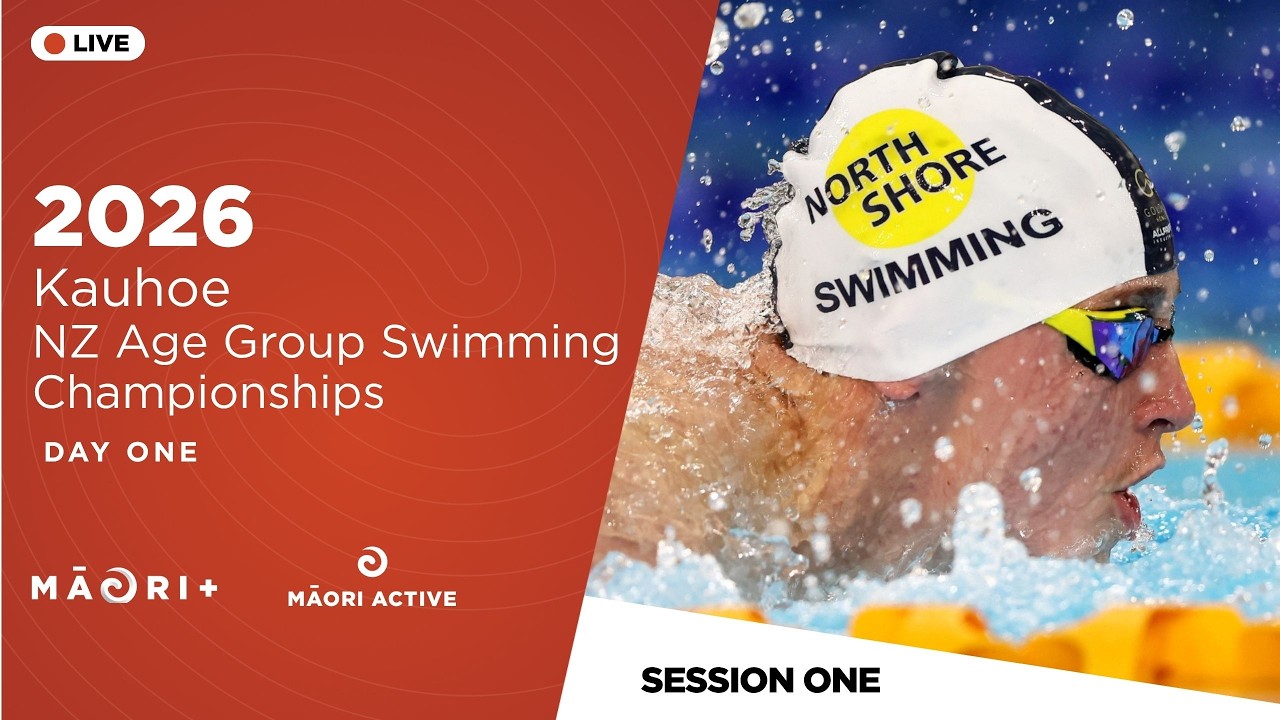 SWIMMING | 2026 NZ Age Group Swimming Champs |Day One | Session 1