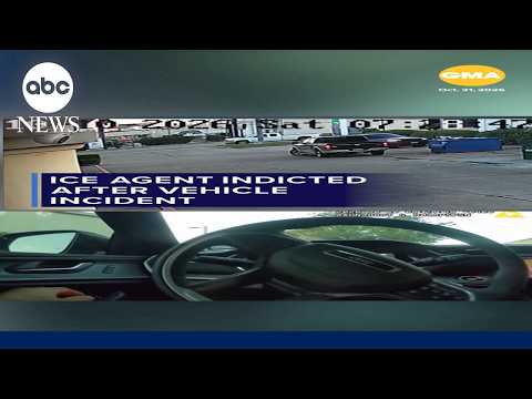 ICE agent indicted after vehicle incident