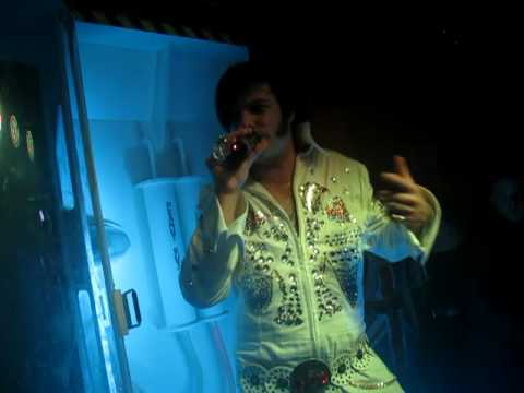 Joe Reeves AKA Elvis live at the Prince Albert, Rodborough