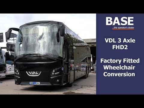 VDL 3 Axle FHD2 Factory Fitted Wheelchair Conversion (CC)