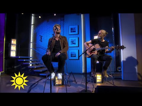 Sandro Cavazza - "High with somebody"  - Nyhetsmorgon (TV4)