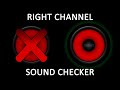 ️ONLY RIGHT CHANNEL ️ 1 MINUTE Audio Stereo Test For Speakers Headphones