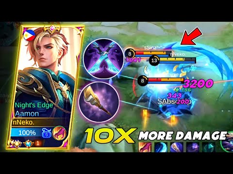 AAMON 10X MORE PHYSICAL DAMAGE IN THIS BUILD!!! INSTANT BURST!🔥 [Must try]