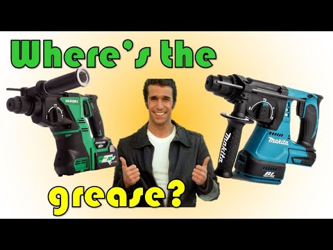 Do you need to grease SDS rotary hammer drills?