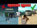Helpful Mission Life Hacks In GTA San Andreas