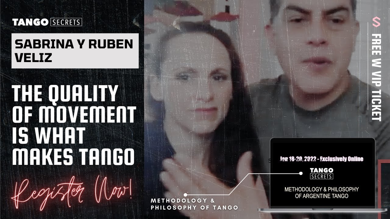Ultimate Tango Wisdom presents Sabrina y Ruben Veliz - The quality of the movement makes Tango