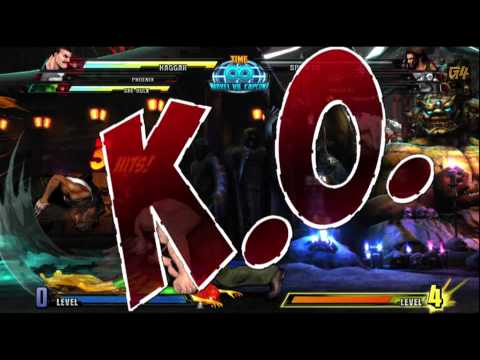 Marvel vs. Capcom 3 - Phoenix & Hagger Gameplay