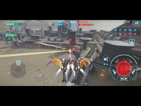 Falcon with two Repair Amplifier - War Robots