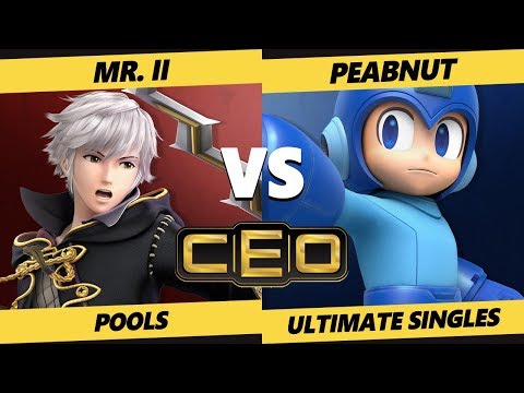 CEO 2019 SSBU - FS | Peabnut (Mega Man) Vs. MR. II (Robin) Smash Ultimate Tournament Pools