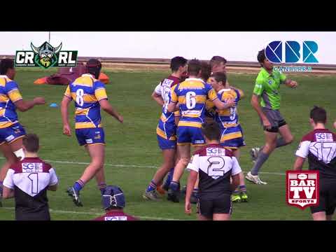2017 CRRL - Qualifying Final u18s Highlights - Queanbeyan Roos Vs. Woden Valley