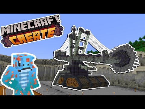 Insane mods: Building a HUGE excavator in Minecraft!
