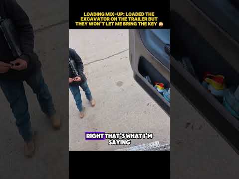 I have the load but NOT the key 😳🚛