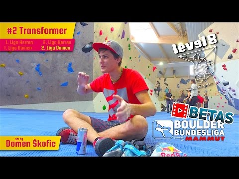 Domen Škofic | Boulder Bundesliga 2017 | Level 8 Gießen – #2 Transformer