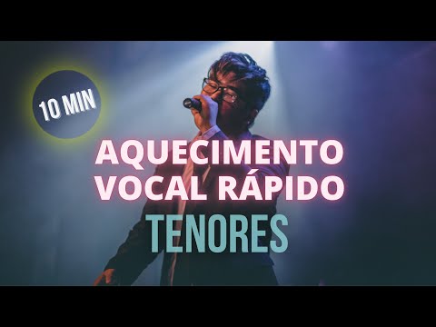 AQUECIMENTO VOCAL RÁPIDO PARA TENORES (10min)