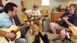 Folsom Prison Blues. Jim Rink (vocals) covers Johnny Cash at Rick Hayes Guitar and Mandolin shop